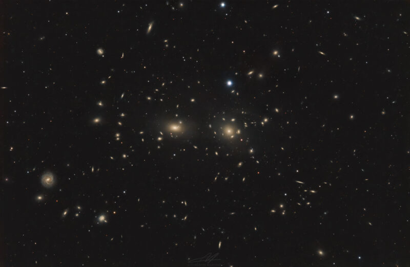 Abell 1656 l’amas de Coma Un amas constitué de centaines de galaxies