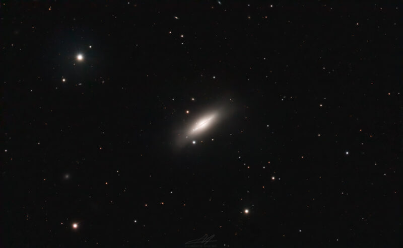M102 Un galaxie eliptique