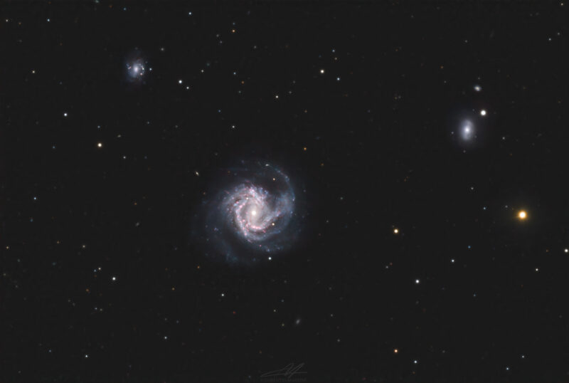 M61 Une galaxie spilrale