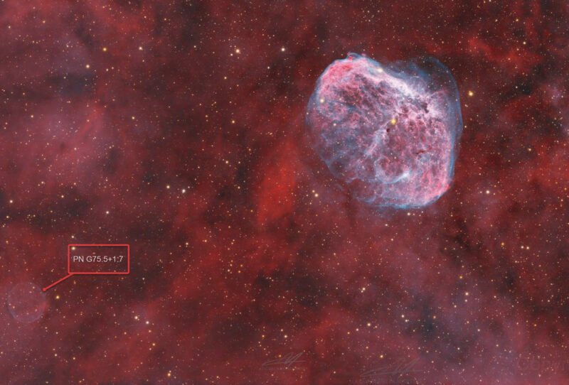 La nébuleuse de la bule de savon au nom equivoque