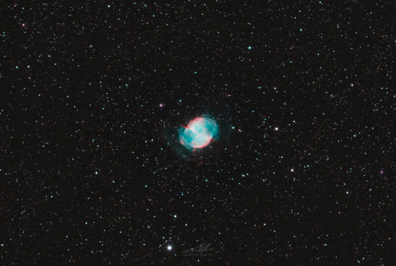 La nébuleuse de altères M27