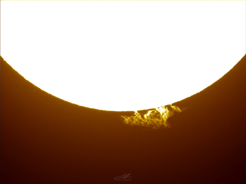 Eruption solaire Eruption solaire