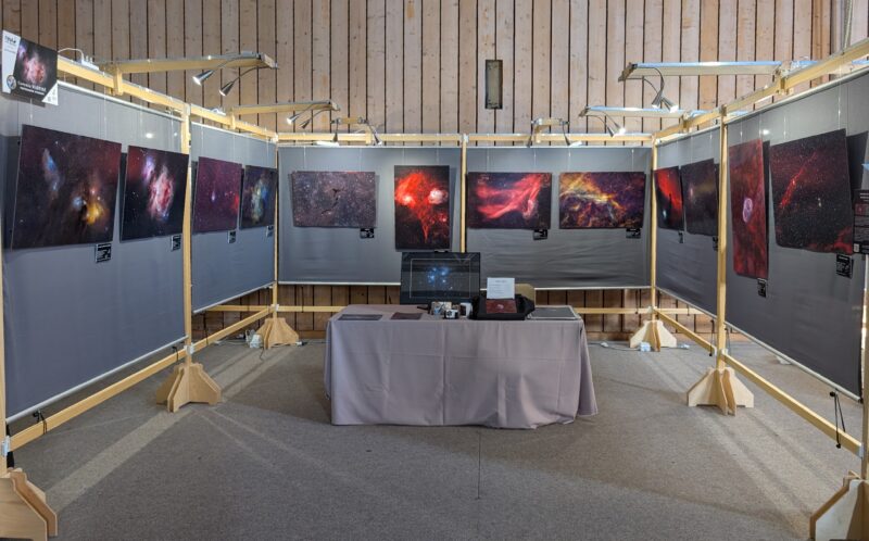 Une galerie d'exposition